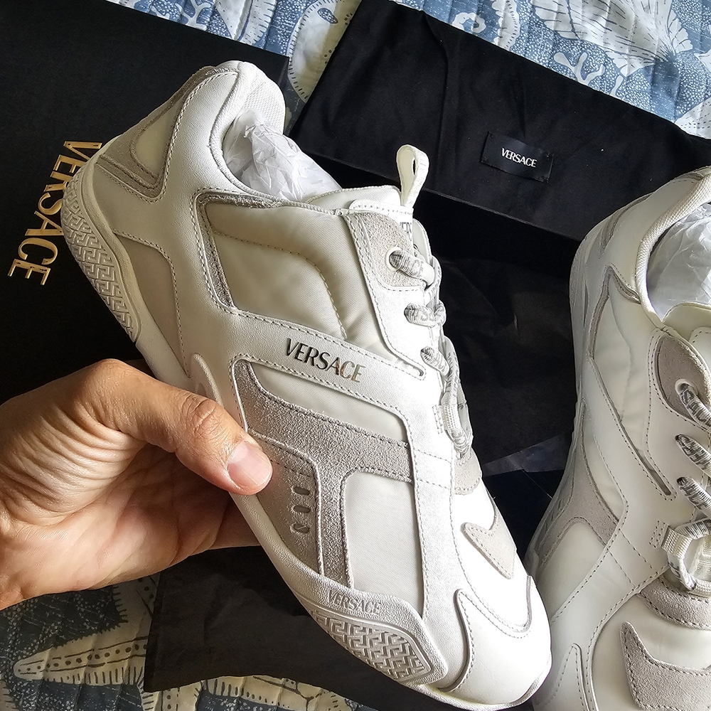 Versace White Men's Shoes